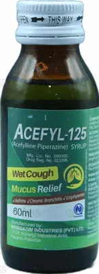 ACEFYL-125 125ML SYRUP from Al Mustafa Pharmacy - Sellvixa Cloud