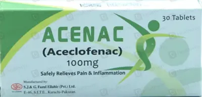 ACENAC 100MG TABLET from Al Mustafa Pharmacy - Sellvixa Cloud