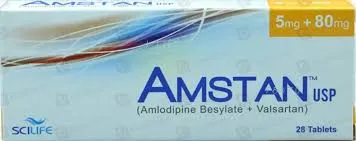 AMSTAN 5MG+80MG TABLET from Al Mustafa Pharmacy - Sellvixa Cloud