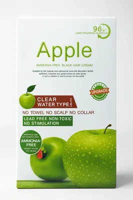 APPLE AMONIA FREE DARK BROWN HAIR CREAM from Al Mustafa Mini Mart & Pharmacy - Sellvixa Cloud