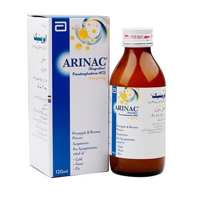 ARINACE 120ML SYRUP from Al Mustafa Pharmacy - Sellvixa Cloud