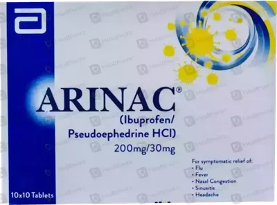 ARINAC 200MG/30MG TAB from Al Mustafa Pharmacy - Sellvixa Cloud