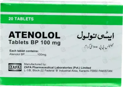 ATENOLOL BP 100MG TABLET from Al Mustafa Pharmacy - Sellvixa Cloud