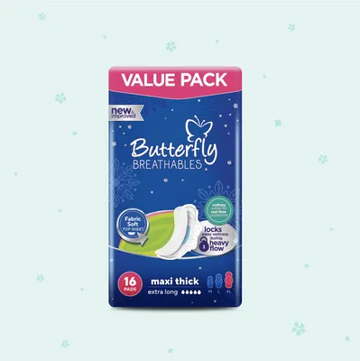 Buttefly Long 16 Pads from Al Mustafa Mini Mart & Pharmacy - Sellvixa Cloud