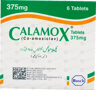 CALAMOX 375MG TABLET from Al Mustafa Pharmacy - Sellvixa Cloud