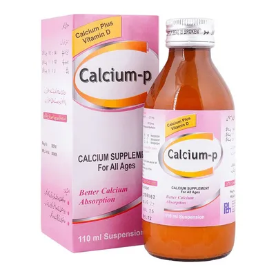 CALCIUM-P 110ML SYRUP from Al Mustafa Pharmacy - Sellvixa Cloud
