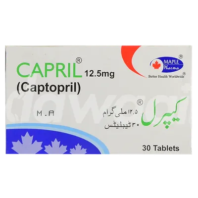 CAPRIL 25MG TAB from Al Mustafa Pharmacy - Sellvixa Cloud