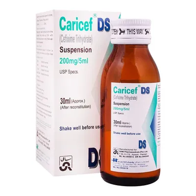 CARICEF DS SYRUP 30ML from Al Mustafa Pharmacy - Sellvixa Cloud