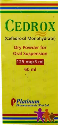 CEDROX 125MG/5ML 60ML SYP from Al Mustafa Pharmacy - Sellvixa Cloud