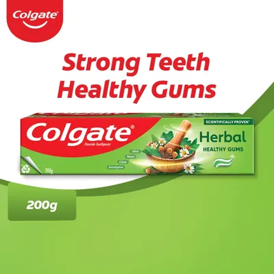 COLEGATE HERBAL TOOTHPASTE 200g from Al Mustafa Mini Mart & Pharmacy - Sellvixa Cloud
