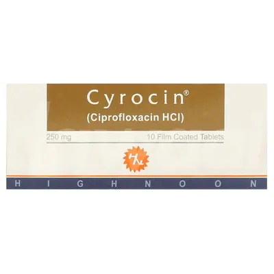 CYROCIN 250MG TABLET from Al Mustafa Pharmacy - Sellvixa Cloud