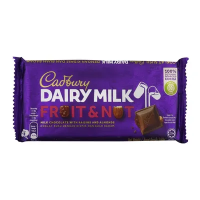 DAIRY MILK FRUIT&NUT from Al Mustafa Mini Mart & Pharmacy - Sellvixa Cloud