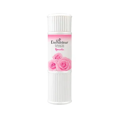 ENCHANTEUR ROMANTIC PERFUMED TALC SMALL from Al Mustafa Mini Mart & Pharmacy - Sellvixa Cloud