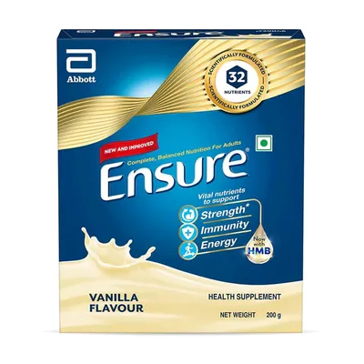 ENSURE VANILA FLAVORE 200G from Al Mustafa Mini Mart & Pharmacy - Sellvixa Cloud