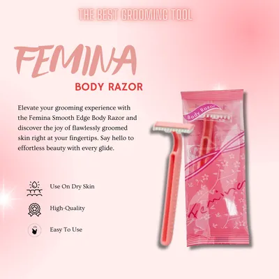 FEMINA BODY RAZOR from Al Mustafa Mini Mart & Pharmacy - Sellvixa Cloud