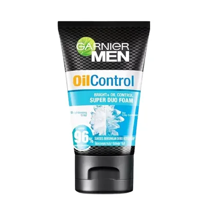 GARNIER MEN OIL CONTROL SUPER DUO FOAM FACEWASH from Al Mustafa Mini Mart & Pharmacy - Sellvixa Cloud