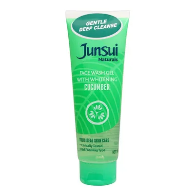 JUNSUI FACE WASH WHITENING CUCUMBER from Al Mustafa Mini Mart & Pharmacy - Sellvixa Cloud