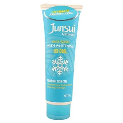 JUNSUI FACE WASH WHITENING ICE COOL from Al Mustafa Mini Mart & Pharmacy - Sellvixa Cloud