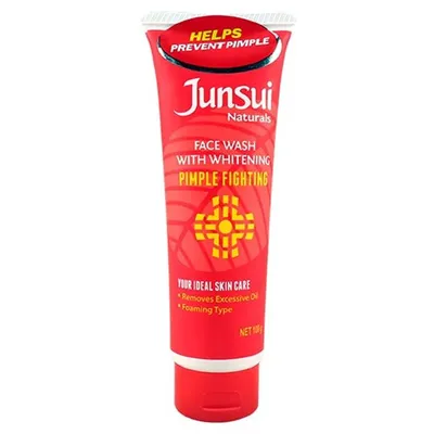 JUNSUI FACE WASH WHITENING PIMPLE FIGHTING from Al Mustafa Mini Mart & Pharmacy - Sellvixa Cloud
