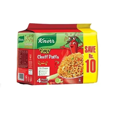 KNORR CHATT PATTA NOODLES 4X from Al Mustafa Mini Mart & Pharmacy - Sellvixa Cloud