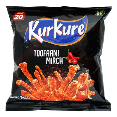 KURKURE TOFANI MIRCHI 14G from Al Mustafa Mini Mart & Pharmacy - Sellvixa Cloud