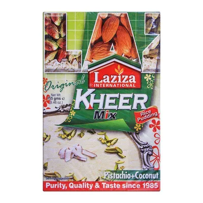 LAZIZA KHEER PISTA+COCONUT 155G from Al Mustafa Mini Mart & Pharmacy - Sellvixa Cloud