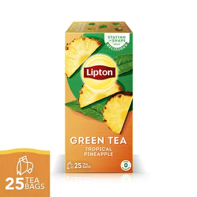 LIPTON GREEN TEA TROPICAL PINEAPPLE from Al Mustafa Mini Mart & Pharmacy - Sellvixa Cloud