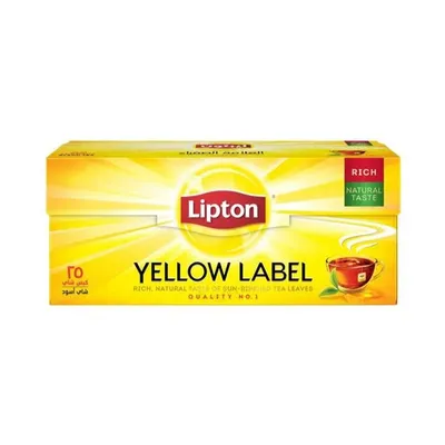 LIPTON YELLOW LABEL 125G from Al Mustafa Mini Mart & Pharmacy - Sellvixa Cloud