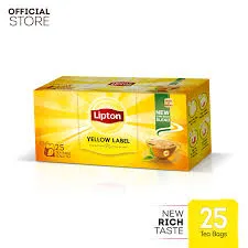 LIPTON YELLOW LABEL 25 TEA BAG from Al Mustafa Mini Mart & Pharmacy - Sellvixa Cloud