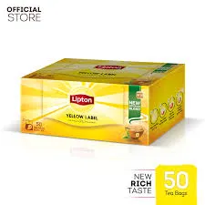 LIPTON YELLOW LABLE 50 TEA BAG from Al Mustafa Mini Mart & Pharmacy - Sellvixa Cloud