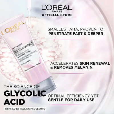 L'OREAL PARIS INNOVATION GLYCOLIC-BRIGHT FACE WASH from Al Mustafa Mini Mart & Pharmacy - Sellvixa Cloud
