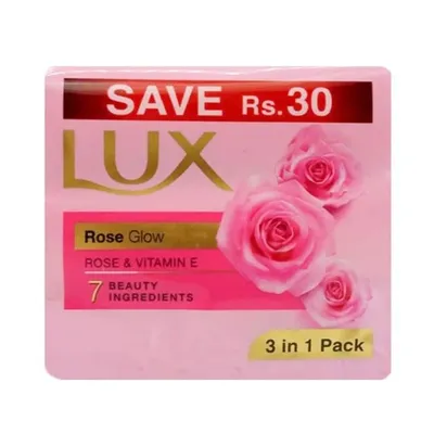 LUX ROSE SOAP 3IN1 from Al Mustafa Mini Mart & Pharmacy - Sellvixa Cloud