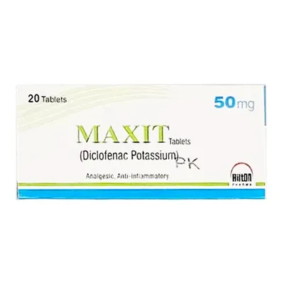 MAXIT 50MG TABLET from Al Mustafa Mini Mart & Pharmacy - Sellvixa Cloud