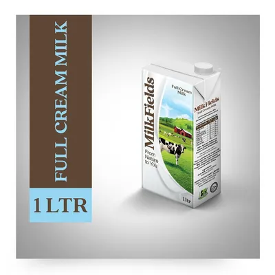 MILK FIELDS FULL CREAM MILK 1LTR from Al Mustafa Mini Mart & Pharmacy - Sellvixa Cloud