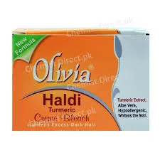 OLIVIA BLEACH CREAM HALDI from Al Mustafa Mini Mart & Pharmacy - Sellvixa Cloud
