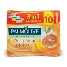 PALMOLIVE REFRESHING GLOW SOAP 3IN1 SAVER PACK from Al Mustafa Mini Mart & Pharmacy - Sellvixa Cloud