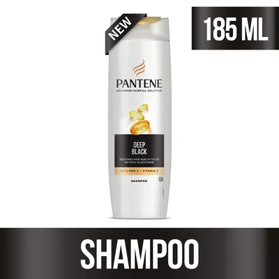 PANTENE DEEP BLACK SHAMPOO 185ML from Al Mustafa Mini Mart & Pharmacy - Sellvixa Cloud
