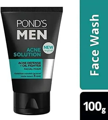 POND'S MEN ACNE SOLUTION FACE WASH 100g from Al Mustafa Mini Mart & Pharmacy - Sellvixa Cloud