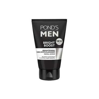 POND'S MEN BRIGHT BOOST FACIAL SCRUB from Al Mustafa Mini Mart & Pharmacy - Sellvixa Cloud