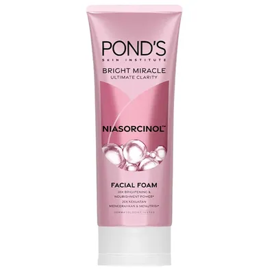POND'S MEN BRIGHT MIRACLE NIASORCINOL FACE WASH SMALL from Al Mustafa Mini Mart & Pharmacy - Sellvixa Cloud