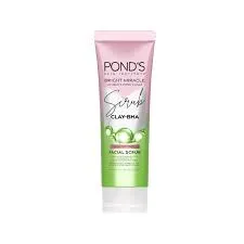 POND'S MEN BRIGHT MIRACLE SCRUB CLAY-BHA FACE WASH from Al Mustafa Mini Mart & Pharmacy - Sellvixa Cloud
