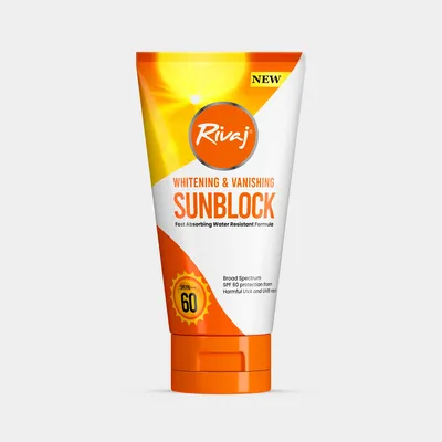 RIVAJ WHITENING & VANISHING SUNBLOCK LARGE from Al Mustafa Mini Mart & Pharmacy - Sellvixa Cloud