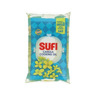 SUFI CANOLA COOKING OIL 1KG from Al Mustafa Mini Mart & Pharmacy - Sellvixa Cloud