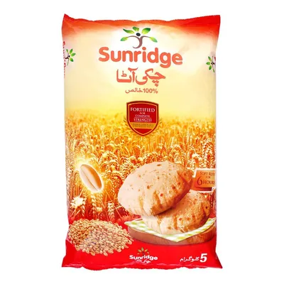 SUNRIDGE FORTIFIED CHAKKI ATTA 5KG from Al Mustafa Mini Mart & Pharmacy - Sellvixa Cloud