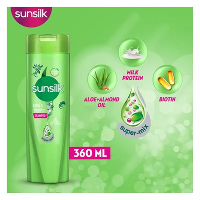 SUNSILK LONG & HEALTHY SHAMPOO 360ML from Al Mustafa Mini Mart & Pharmacy - Sellvixa Cloud
