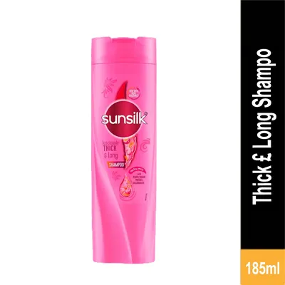 SUNSILK THICK & LONG SHAMPOO 185ML from Al Mustafa Mini Mart & Pharmacy - Sellvixa Cloud