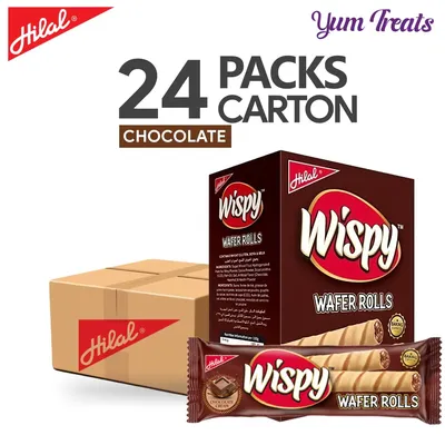 WISPY WAFER ROLLS CHOCO 10 from Al Mustafa Mini Mart & Pharmacy - Sellvixa Cloud