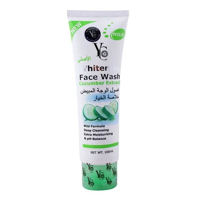 YC WHITENING FACE WASH CUCUMBER EXTRACT from Al Mustafa Mini Mart & Pharmacy - Sellvixa Cloud
