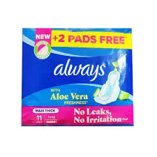 Always 11 pads+2 Free from Al Mustafa Mini Mart & Pharmacy - Sellvixa Cloud